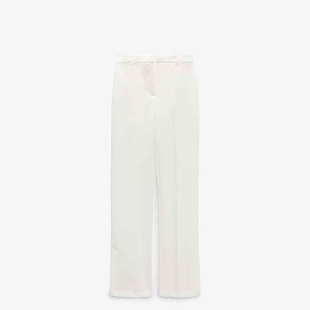 Straight Slit Pants
